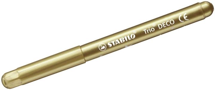 Actual product image STABILO Trio DECO Metallic Felt Tip Pen (Multicoloured, 8 x)