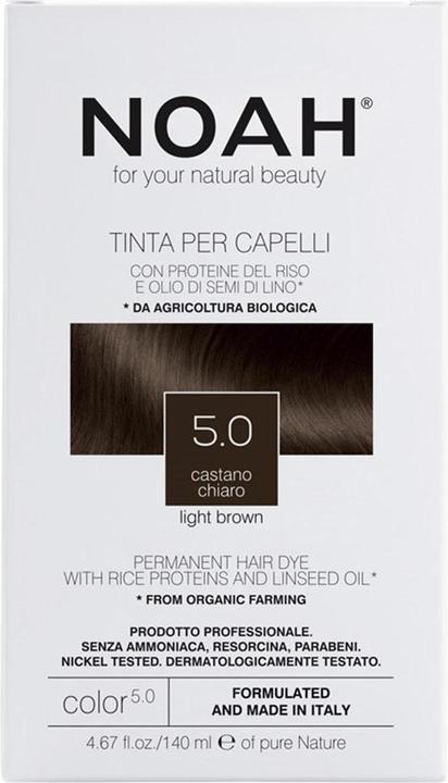 Actual product image Noah Hair Colour No. 5.0 Light Brown 140ml (Light Brown)
