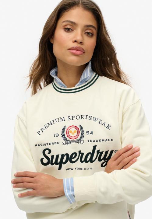 Actual product image Superdry COUNTRY CLUB LOOSE CREW Dames Trui (16)