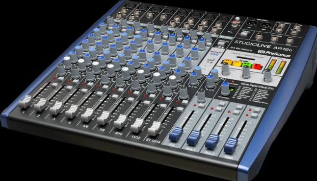 Actual product image PreSonus StudioLive AR12c (Studio- and Livemixer)