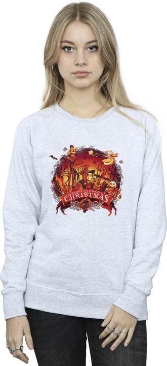Image du produit Disney - Sweat THE NIGHTMARE BEFORE CHRISTMAS SCARY CHRISTMAS - Femme (3XL)
