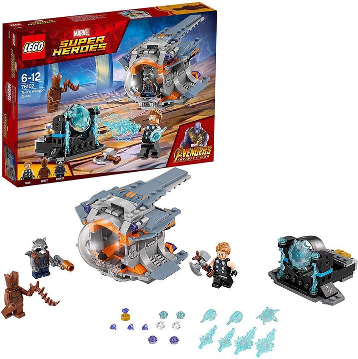Actual product image LEGO Thor's Stormbreaker Axe (76102, LEGO Marvel)