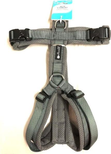 Produktbild Petlando Geschirr Y-Comfort Mesh, Anthrazit (L, Hund, Allgemein)