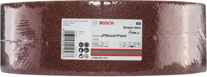Produktbild Bosch Professional Zubehör Schleifblatt J450 Expert for Wood and Paint, 93 mm x 50 m, G60 (60)