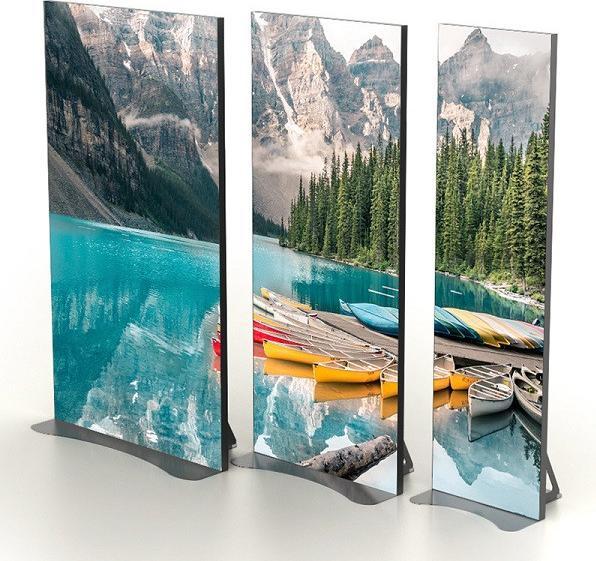 Immagine prodotto DSS Stele LED per interni, 79", nero