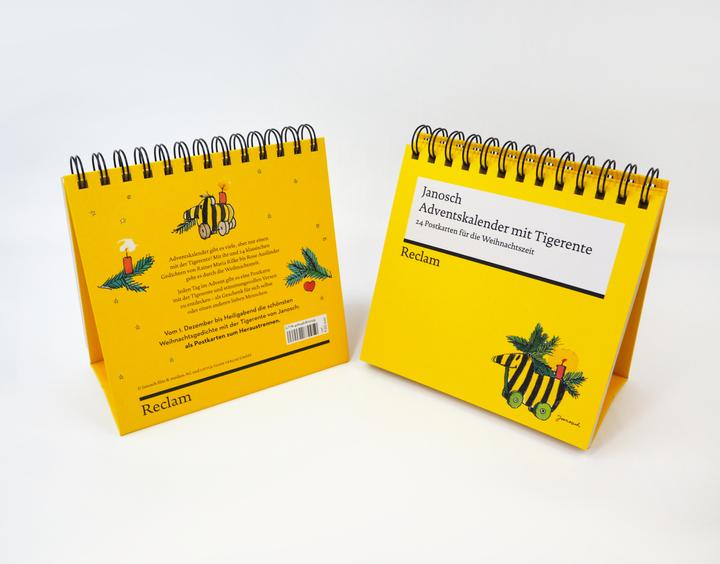 Image du produit Janosch:Calendrier de l'Avent avec le canard tigré.
