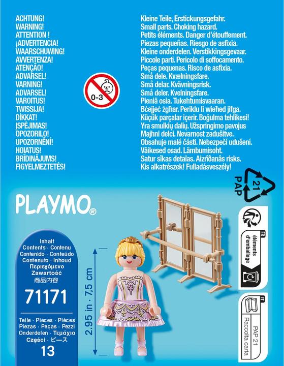Produktbild Playmobil Ballerina (71171, Playmobil Special Plus)