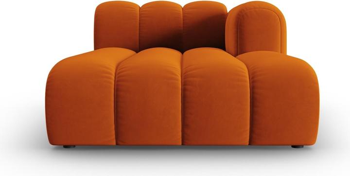 Image du produit Micadoni Velours Méridienne Droite, "Lupine", 2 Places, 117x177x70Fabriqué en Europe (Chaise longue)