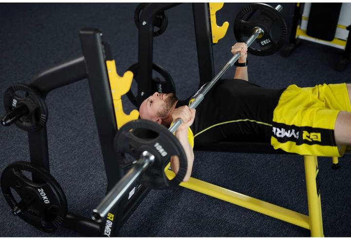 Image du produit Gymrex Banc décliné - 135 kg - 1 080 x 270 mm