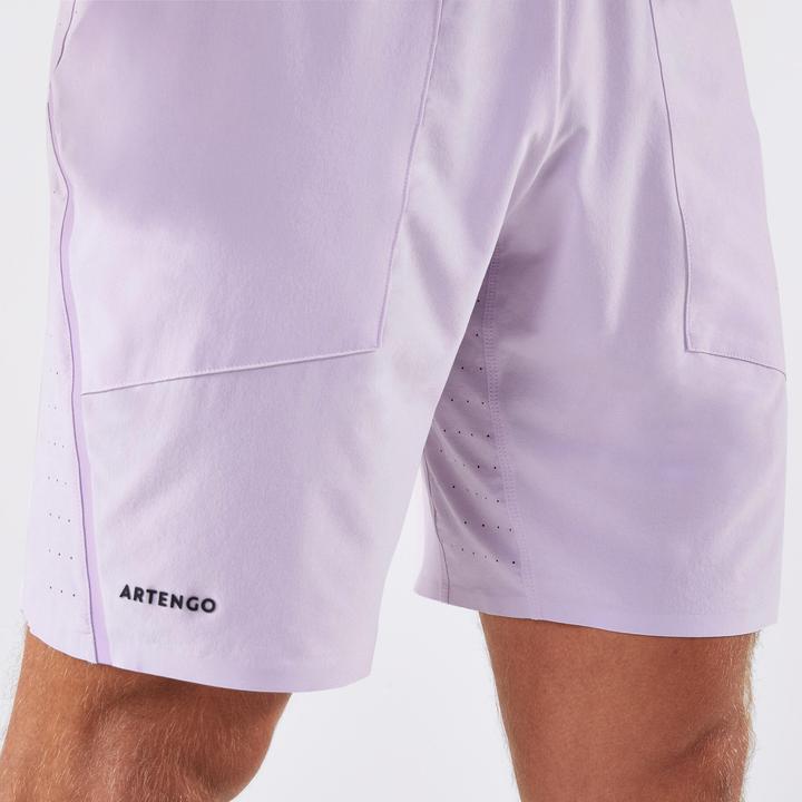 Image du produit Artengo Short de Tennis Hommes Respirant - Dry+ Violet Gaël Monfils (XXL)