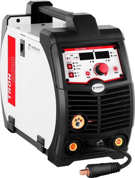 Actual product image Stamos Combined Welder - Digital - TIG - MIG/MAG - MMA - 200 A