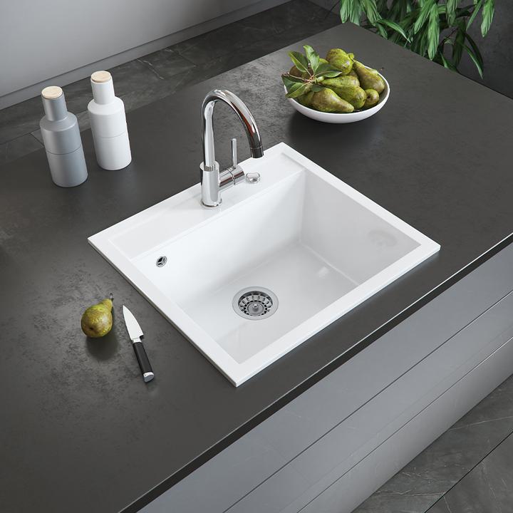 Immagine prodotto Bergström Valencia (Lavello montato, 51 cm, 56.50 cm)