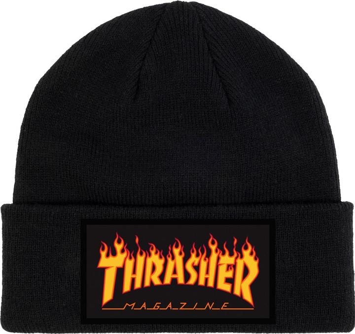 Image du produit Thrasher Bonnet Flame Logo Beanie (Taille unique)