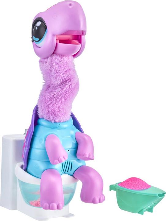Actual product image Moose Little Live Pets - Gotta Go Turdle Interactive plush turtle that wiggles, poops and spi