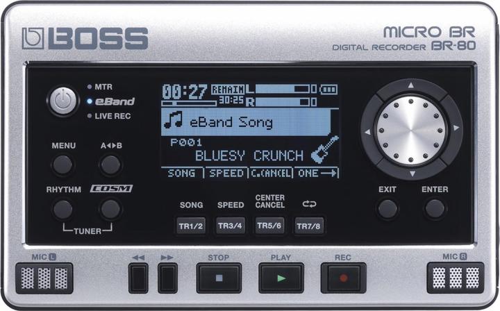 Immagine prodotto BOSS (Electronics) Registratore audio BR-80 Black/S Audio Recorder (Portatile)
