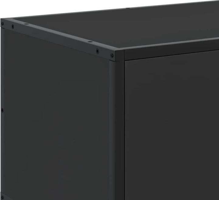 Image du produit VidaXL Armoire TV Lowboard Meuble TV Métal dérivé du bois (100 x 35 x 41 cm)