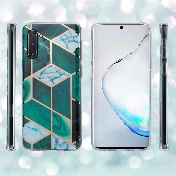 Produktbild Cadorabo IMD TPU Bunter Marmor Cover (Samsung Galaxy Note 10)
