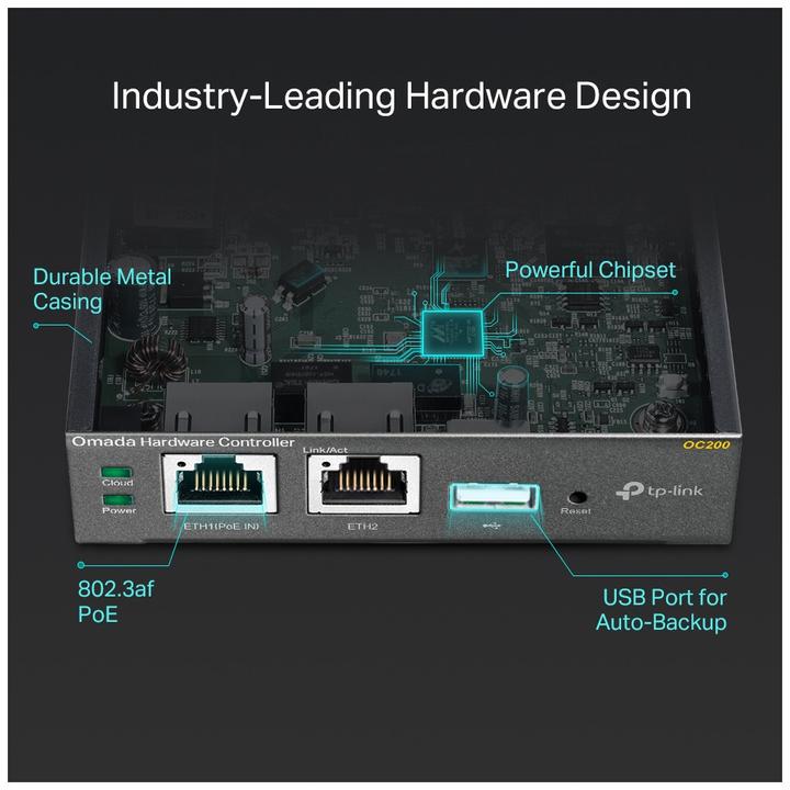 Actual product image TP-Link Omada OC200 Cloud Controller (Network Accessories)