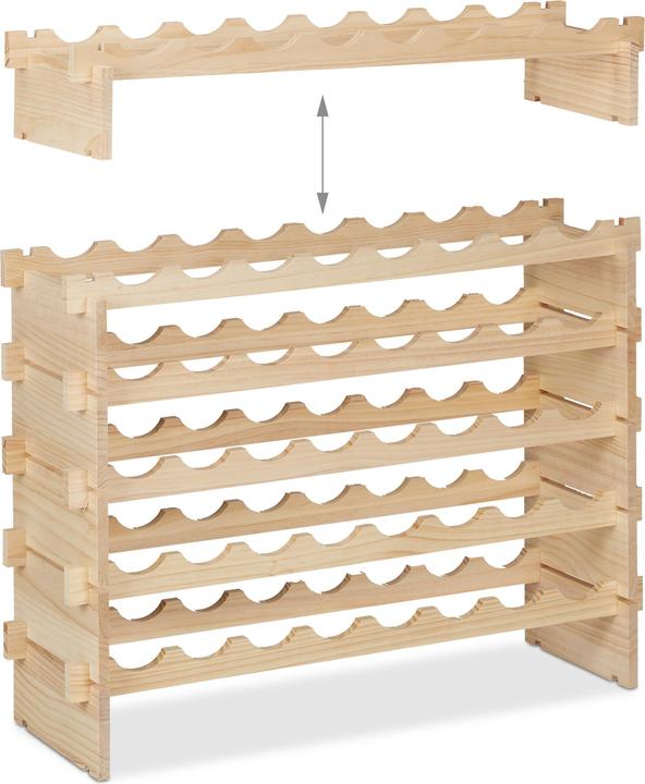 Produktbild Relaxdays Weinregal (82 x 25 x 73 cm)