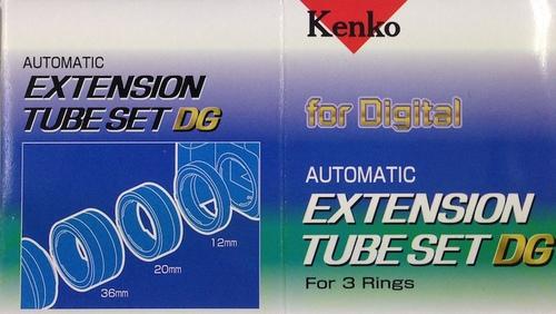 Image du produit Kenko Ensemble de sonneries intermédiaires DG N/AF (Macro bague intermédiaire, Nikon F)