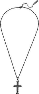 Actual product image Police Shelf - Timeless Black Crossed Necklace PEAGN0032403