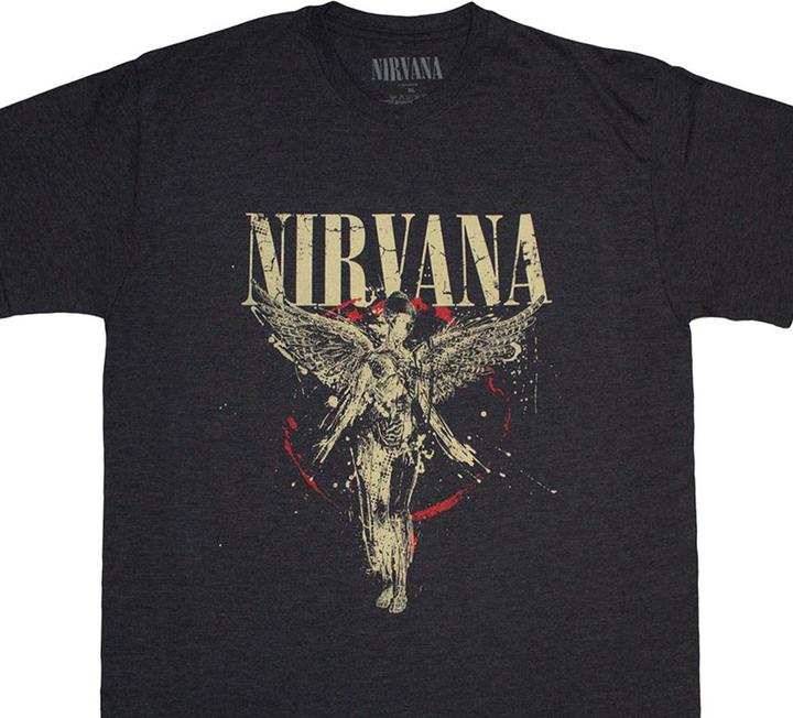 Actual product image Nirvana Unisex Adult In Utero T-Shirt (S)