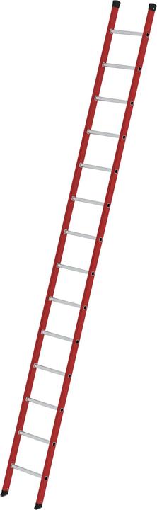 Produktbild Munk Sprossen-Anlegeleiter GFK/Alu ohne Traverse 14 Sprossen (Anlegeleiter, 415 cm)