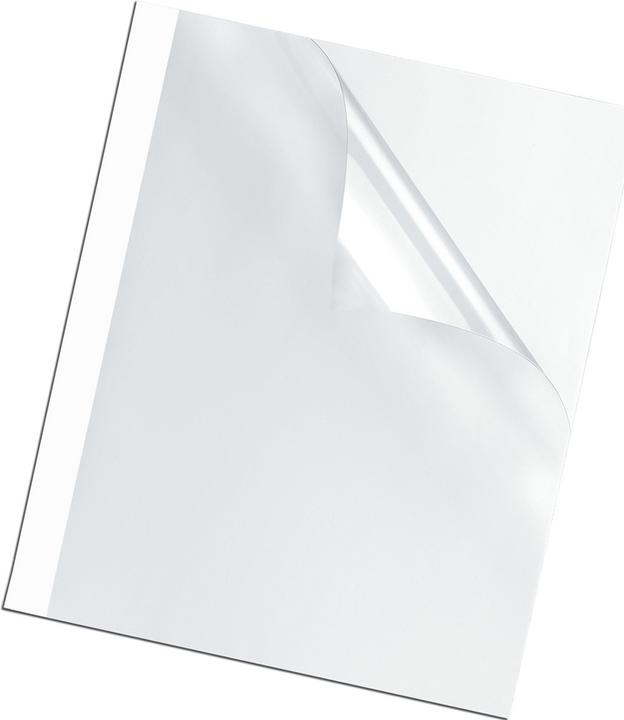 Fellowes Thermobindemappe A4 100 Stk. - 8 mm, weiss