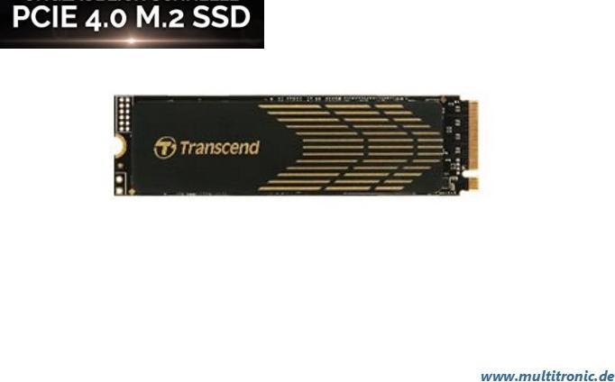 Actual product image Transcend 240S - 500 GB SSD - internal - M.2 2280 (double-sided) (500 GB, M.2 2280)