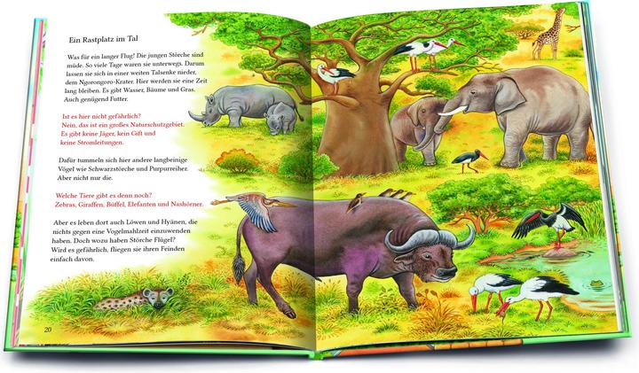 Produktbild Ein kleiner Storch wird gross. Eine Geschichte mit vielen Sachinformationen (Deutsch, Friederun Reichenstetter, Hans-Günther Döring, 2022)