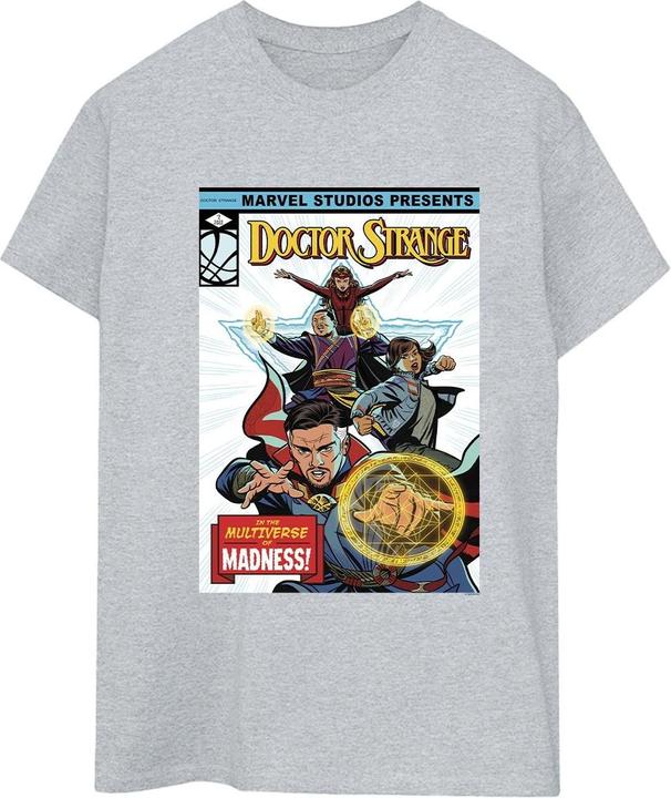 Image du produit - T-shirt DOCTOR STRANGE COMIC COVER - Femme (M)