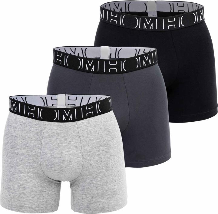 Image du produit HOM Boxer sculptural Patrick #2 Long Boxer Briefs 3p - 17940 (L, Lot de 3)