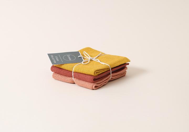 Image du produit Esmée Torchons tricotés (12 x 12 cm)
