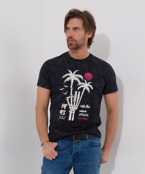Produktbild Joe Browns Palm Tree Skeleton Graphic Short Sleeve T-Shirt (XL)