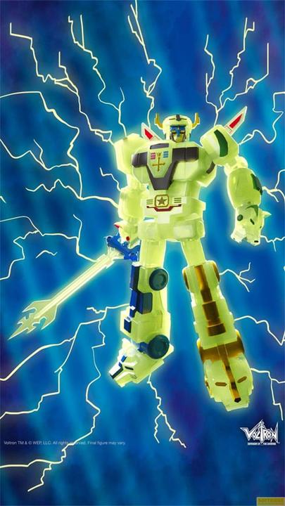 Image du produit Super7 Voltron: Defender of the Universe figurine Ultimates Voltron (Lightning Glow) 18 cm