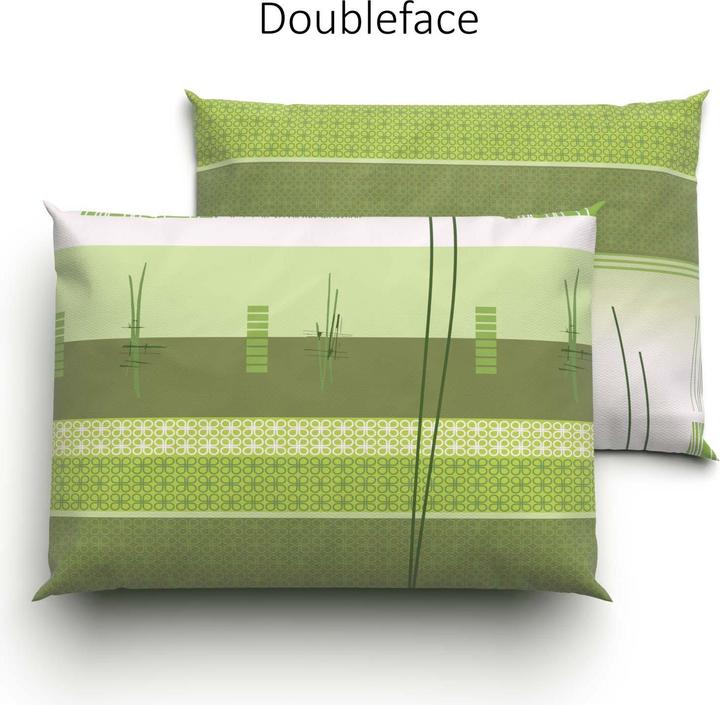 Immagine prodotto Lotus Bettwaren Biancheria da letto in jersey verde Amalfi (Copricuscino, 50 x 70 cm)