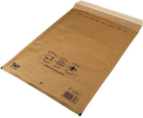 Produktbild Transpak Luftpolsterversandtasche Innenmass 300x445mm braun SK-Verschluss LxBmm (100 x)