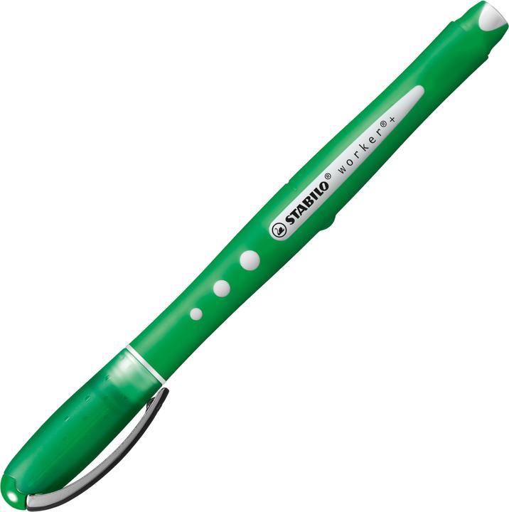 Actual product image STABILO worker+ colourful rollerball (Green, 1 x)