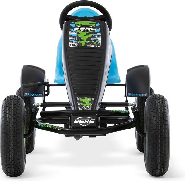 Produktbild BERG Elektrische Skelter X-ite E-BFR - Blauw/Groen - Vanaf 6 jaar