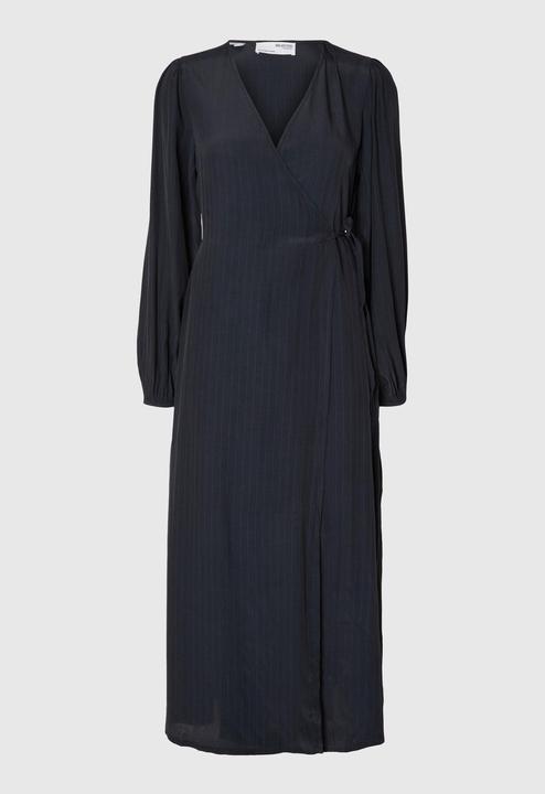 Image du produit Selected Femme Robe portefeuille en satin (36)