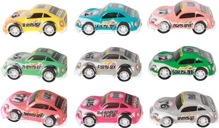Image du produit Toi-Toys Turbo Racers Mini-voitures de rallye pullback, 9 pcs.