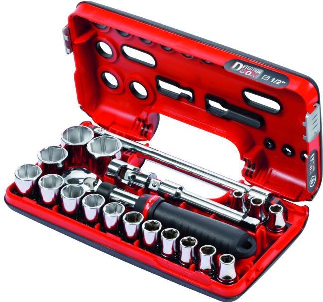 Produktbild Facom Steckschlüsselsatz metrisch 1/ (29 mm, 11 mm, 28 mm, 23 mm, 16 mm, 14 mm, 21 mm, 22 mm, 20 mm, 25 mm, 15 mm, 31 mm, 32 mm, 19 mm, 12 mm, 8 mm, 27 mm, 18 mm, 9 mm, 10  mm, 13 mm, 24 mm, 17 mm, 26 mm, 30 mm)