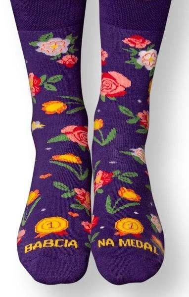 Image du produit Nadwyraz Omas Medaille lange Socken 36-40 (36 - 40)