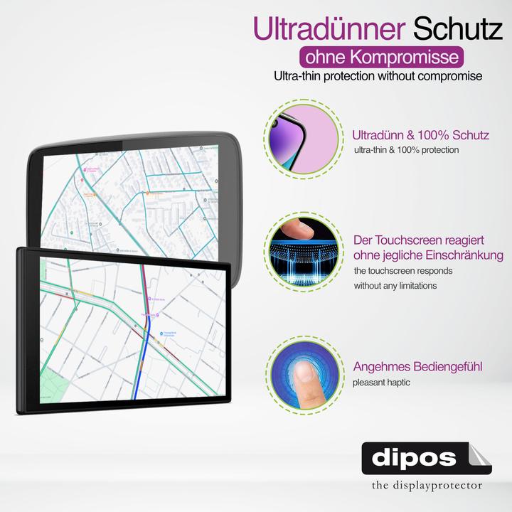 Actual product image Dipos Screen Protector Crystalclear for Dynavin D9-V8