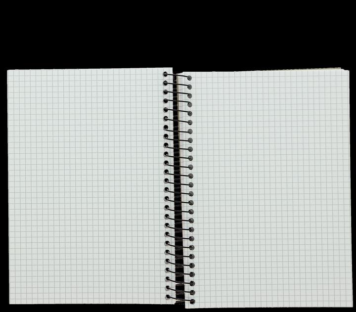Produktbild Landré College A5 spiralgebundenes Notebook (A5, Kariert, Weicher Einband)