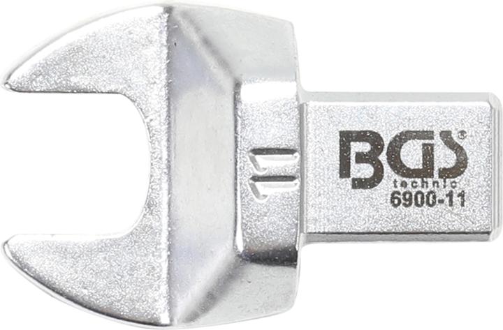 Produktbild BGS Einsteck-Maulschlüssel 11 mm Aufnahme 9 x 12 mm (11 mm)