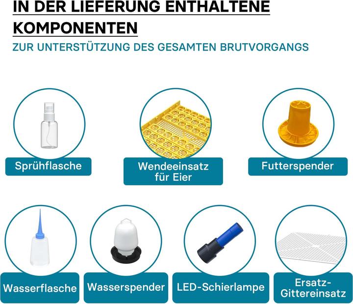 Produktbild Wiltec Automatische Brutmaschine