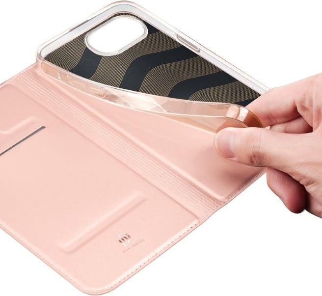 Image du produit Dux Ducis iPhone SE (2025) Cover with Card Slot - Rose gold (Apple iPhone 16e)