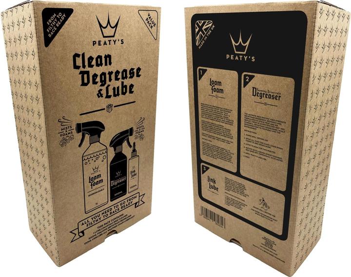 Produktbild Peaty's Clean, Degrease & Lube (1000 ml, Universal-Schmiermittel, Kettenreiniger)