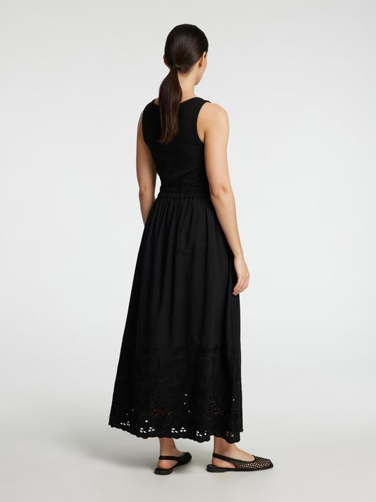 Produktbild Selected Femme Broderie Anglaise Maxirock (40)
